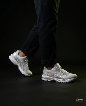 ASC Mesh Layered Runner Trainer White Silver Grey