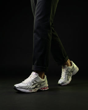 ASC Mesh Layered Runner Trainer White Silver Pink