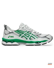 ASC Mesh Reflective Gel-Cushioned Runner White Green Silver #whitegreensilver