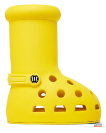CRC Foam Perforated Oversized Rain Boot Yellow #yellow