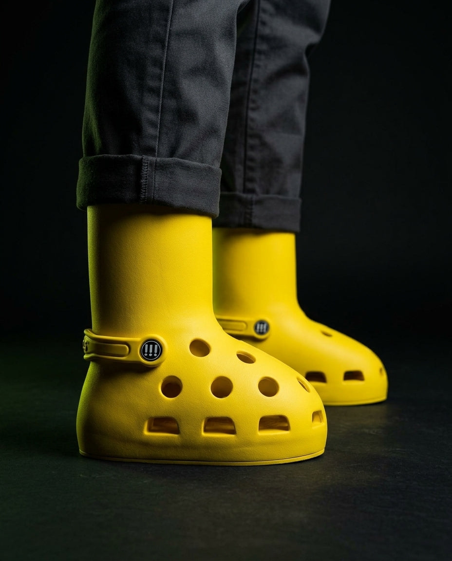CRC Foam Perforated Oversized Rain Boot