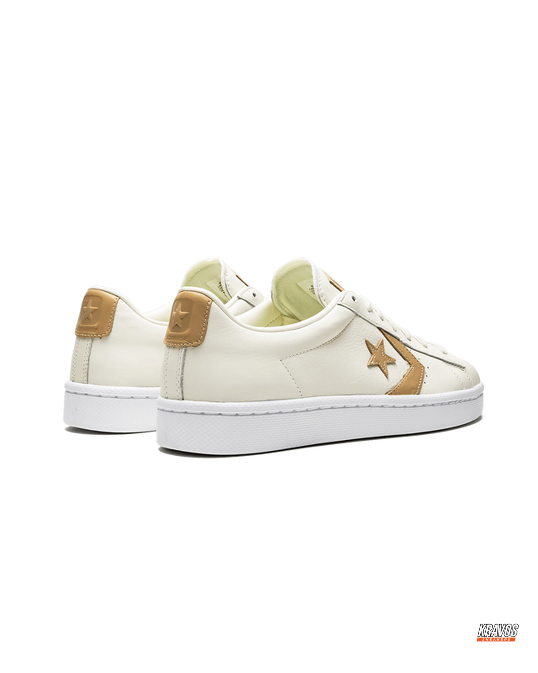 CVS Leather Star-Chevron Court Trainer