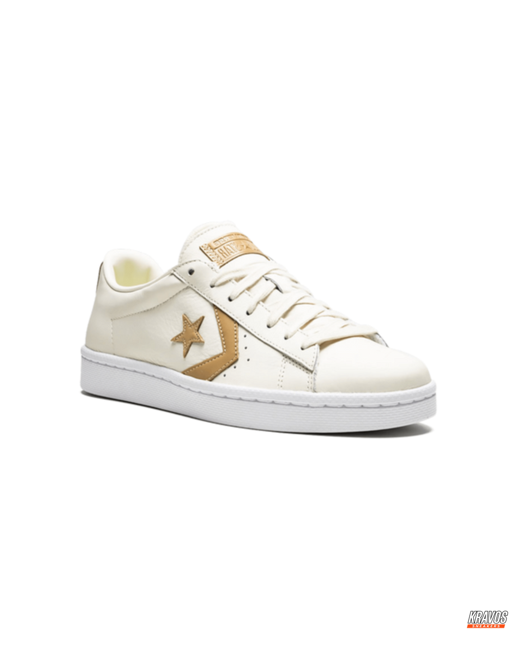 CVS Leather Star-Chevron Court Trainer