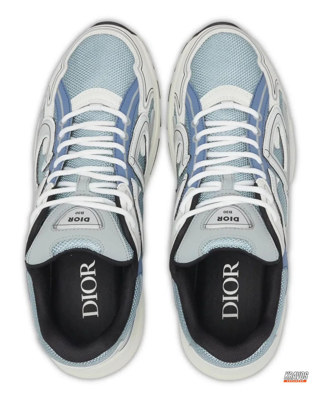 DIOR Preloved B30 Mesh Logo-Panel Runner