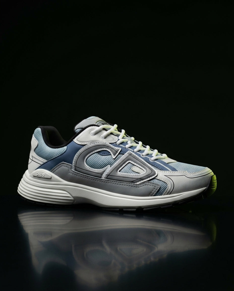 DIOR Preloved B30 Mesh Logo-Panel Runner