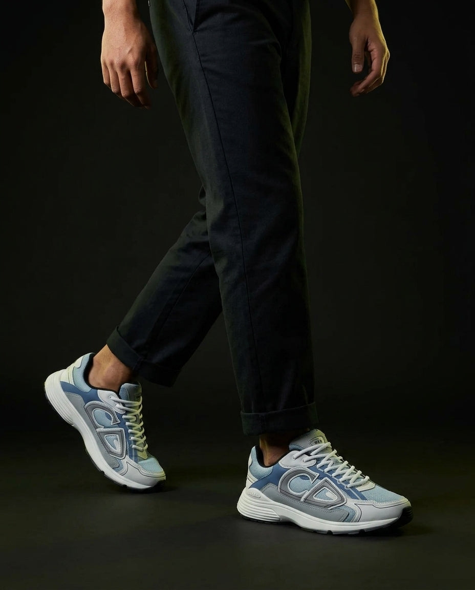 DIOR Preloved B30 Mesh Logo-Panel Runner