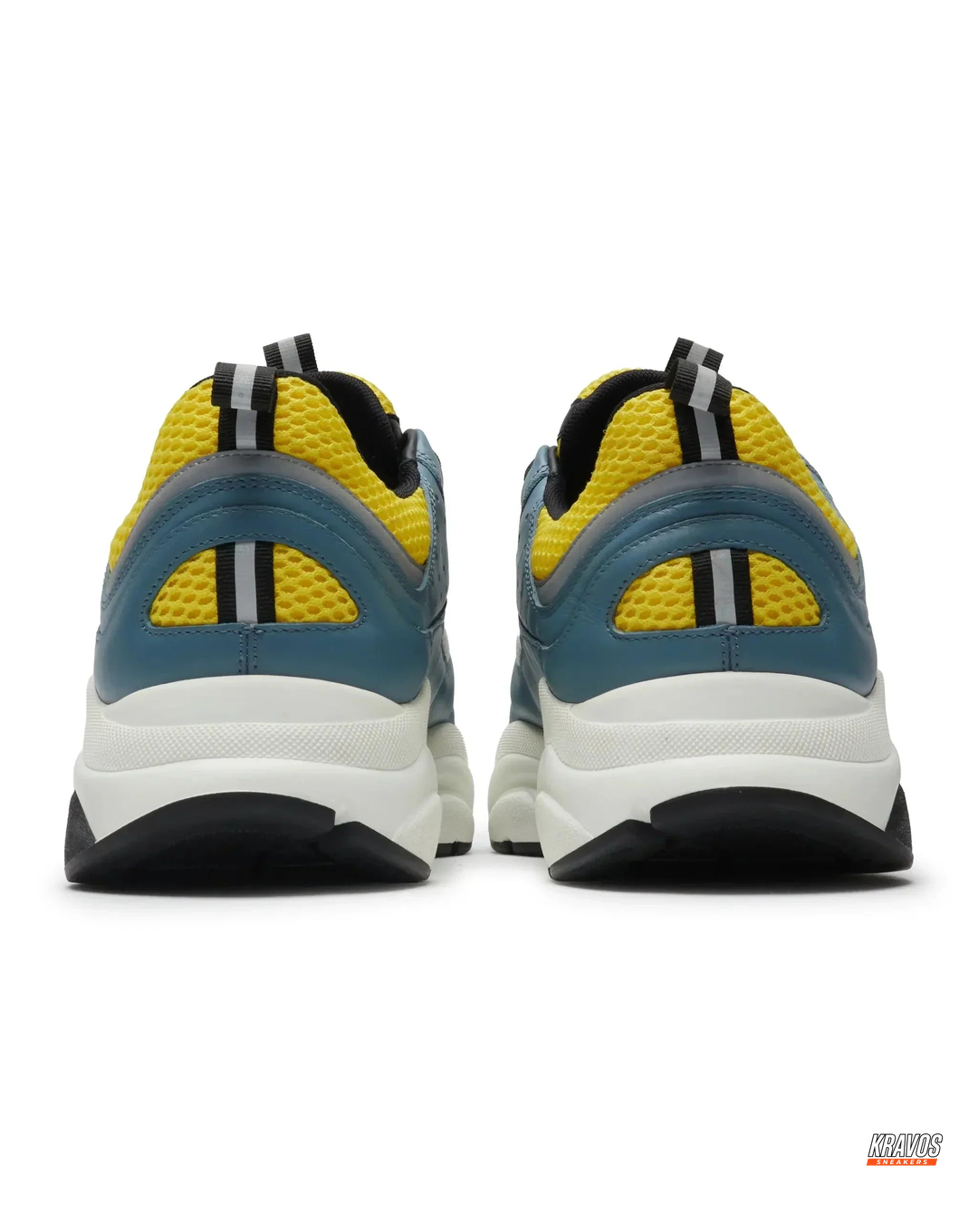 DIOR Preloved Leather Mesh Panelled Chunky Trainer