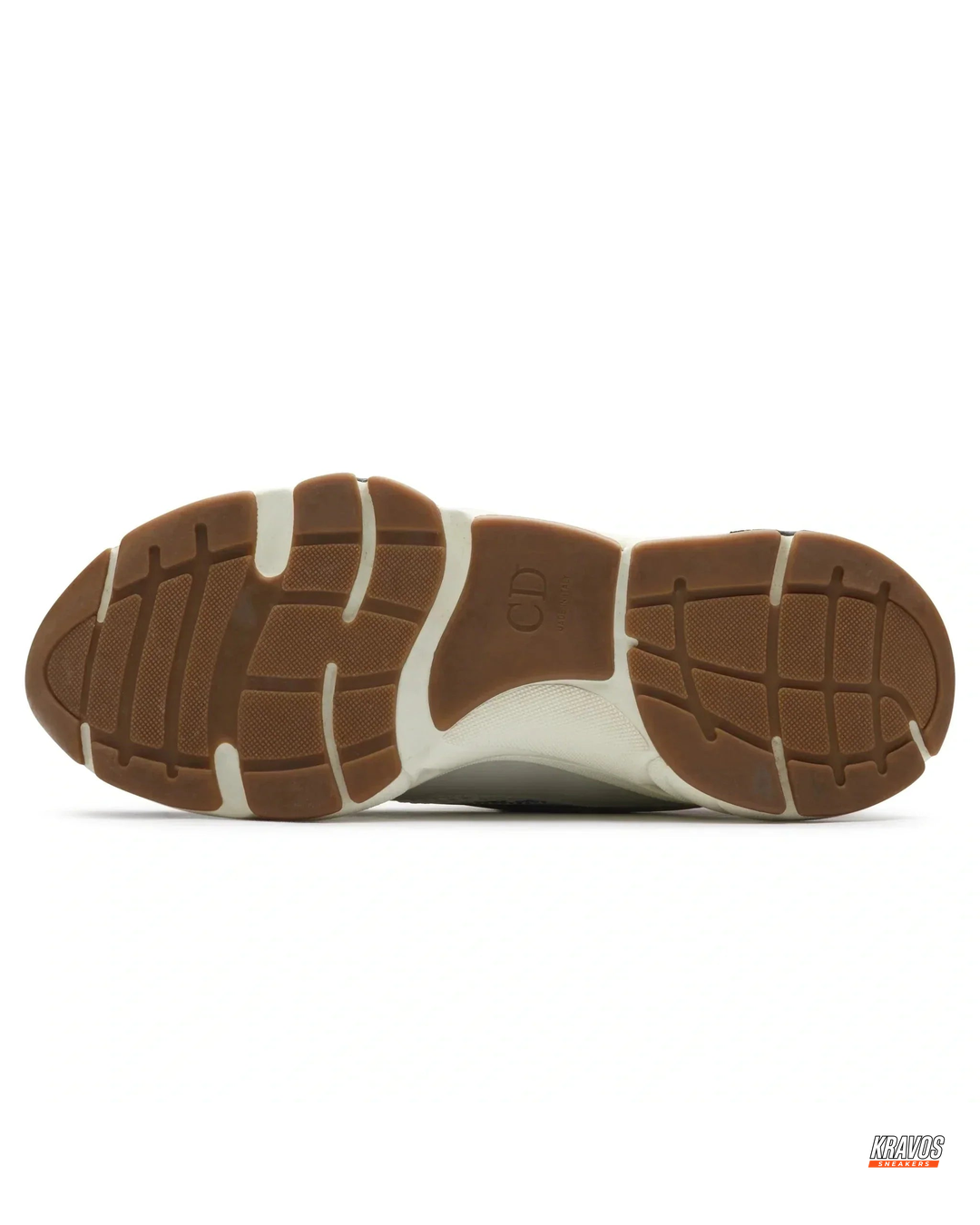 DIOR Preloved Leather Mesh Panelled Chunky Trainer