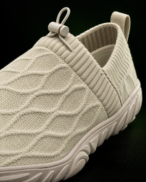 Kravos FlowKnit — Beige / Taupe — 04-macro-detail