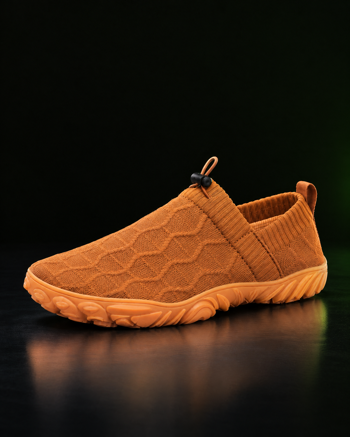 Kravos FlowKnit — Caramel / Gum — 02-studio-pair