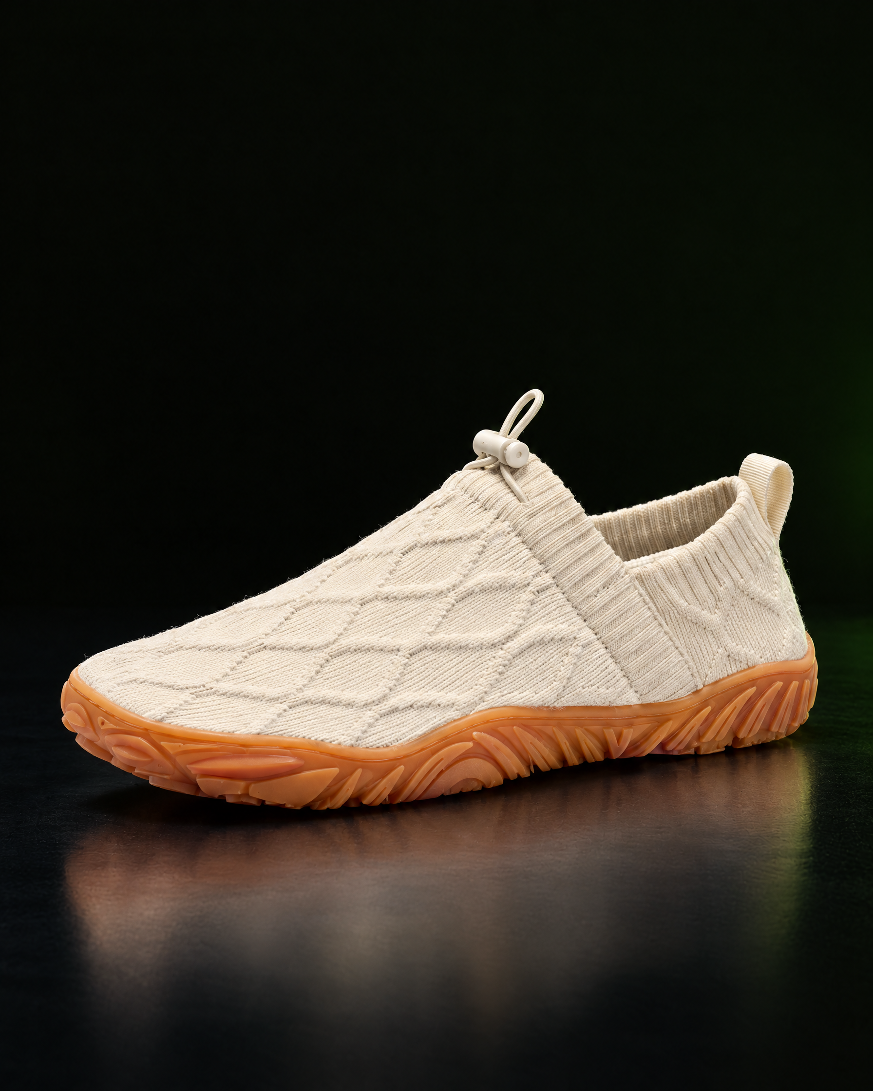 Kravos FlowKnit — Cream / Gum — 02-studio-pair