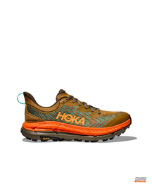 HK Mesh Vibram-Sole Trail Runner Olive Orange Turquoise #oliveorangeturquoise