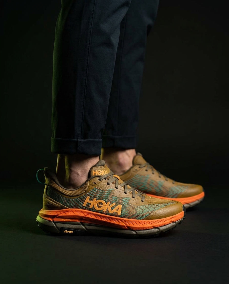HK Mesh Vibram-Sole Trail Runner