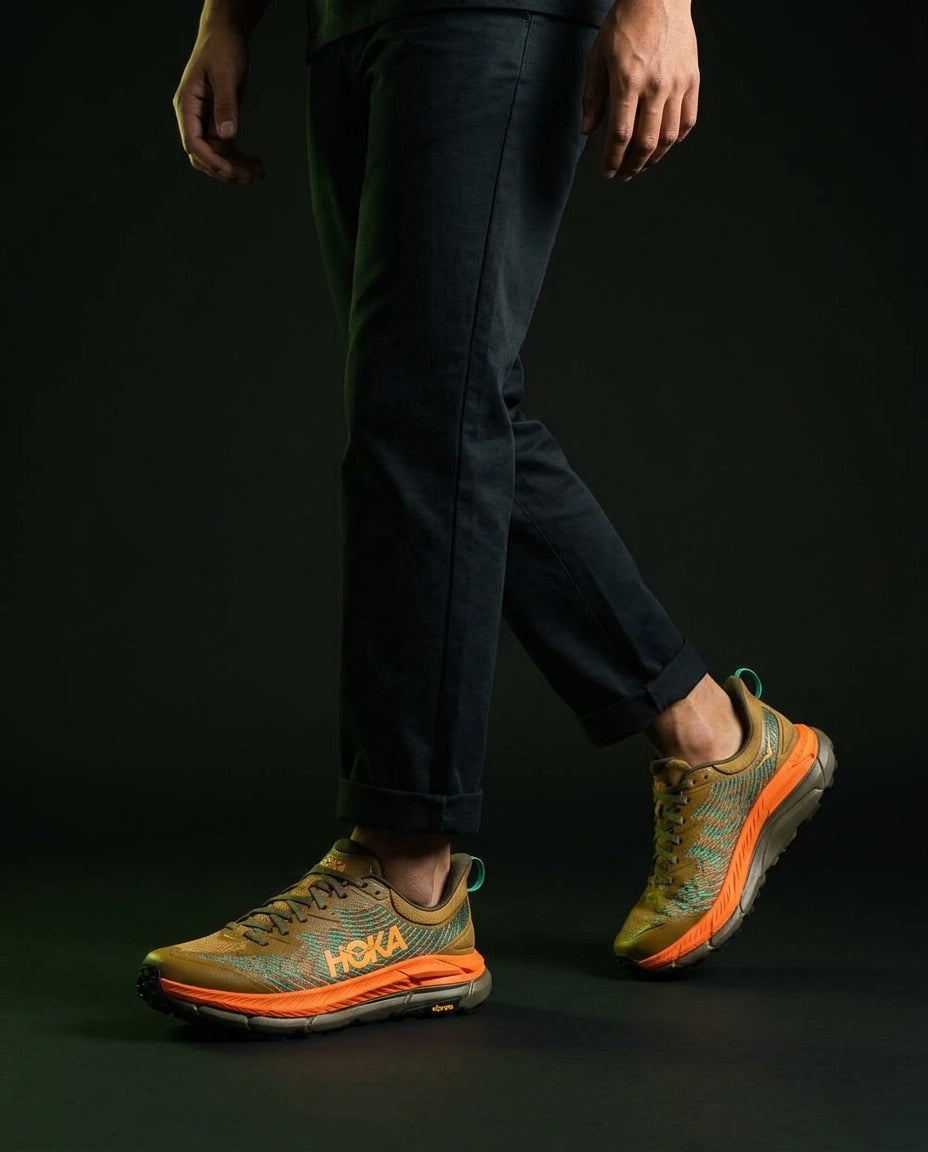 HK Mesh Vibram-Sole Trail Runner