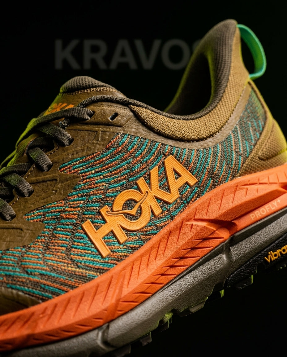 HK Mesh Vibram-Sole Trail Runner