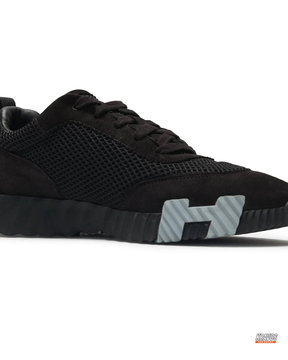 HRM Preloved Mesh Suede-Overlay Chunky Trainer