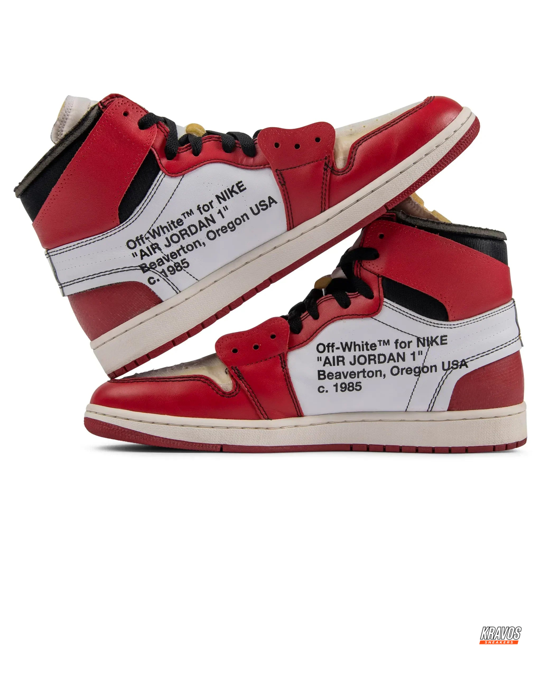 JDN 1 Leather Deconstructed High-Top Trainer