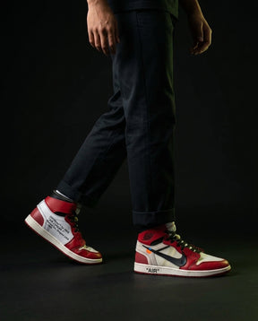 JDN 1 Leather Deconstructed High-Top Trainer