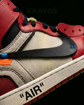 JDN 1 Leather Deconstructed High-Top Trainer