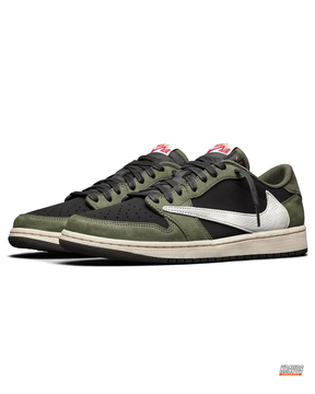 JDN 1 Leather Panelled Court Trainer