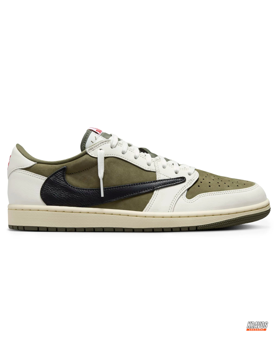 JDN 1 Leather Panelled Court Trainer