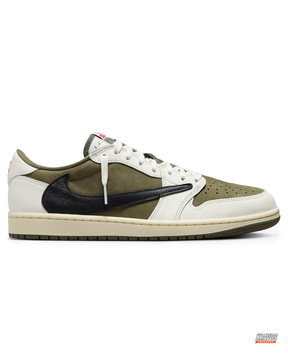 JDN 1 Leather Panelled Court Trainer