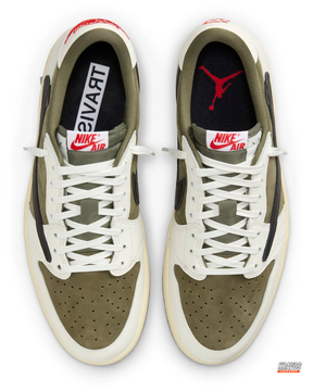 JDN 1 Leather Panelled Court Trainer