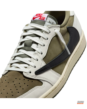 JDN 1 Leather Panelled Court Trainer