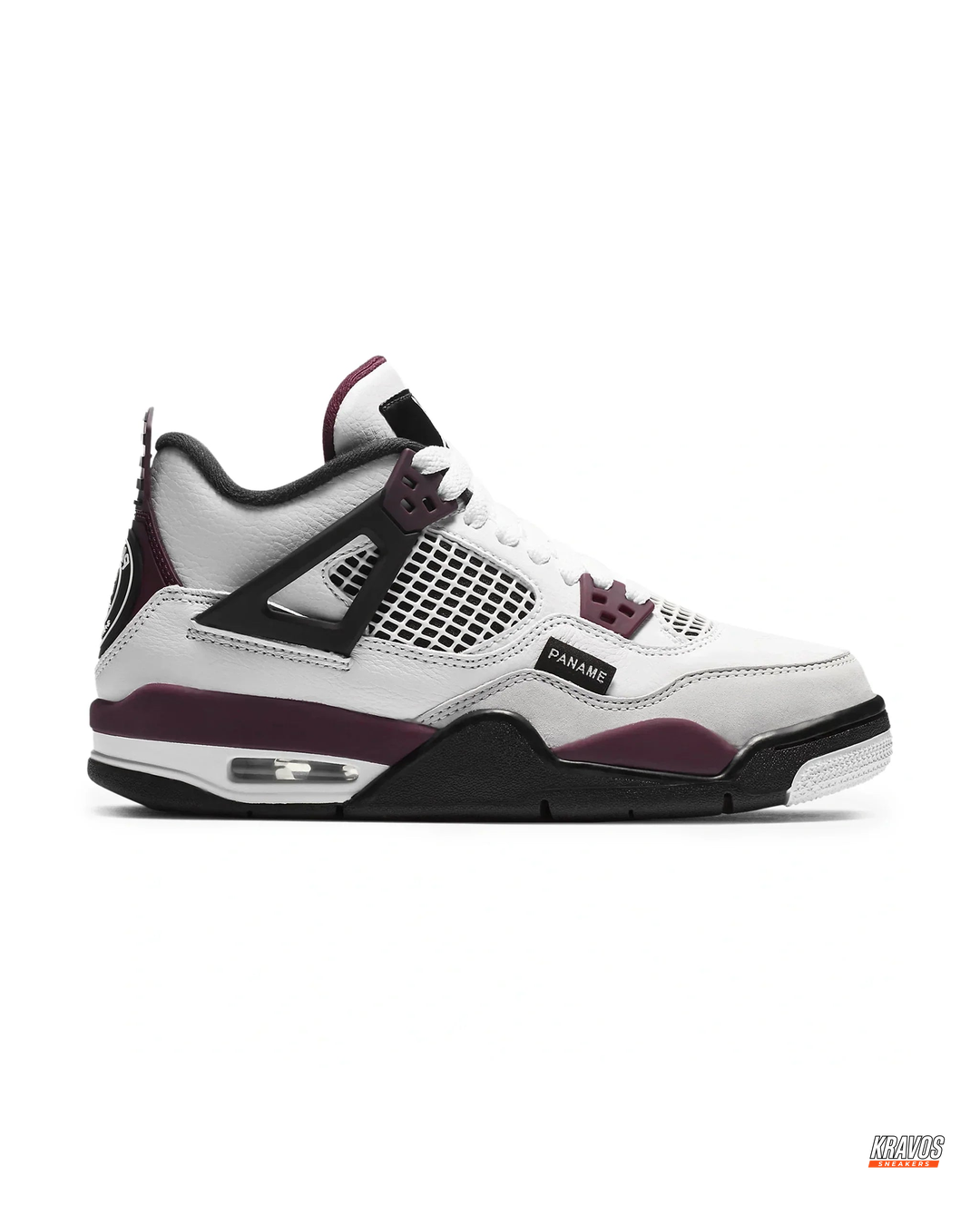 JDN 4 Leather Mesh Panelled High-Top Trainer