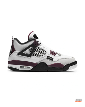 JDN 4 Leather Mesh Panelled High-Top Trainer