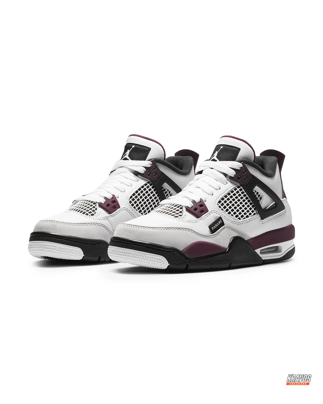 JDN 4 Leather Mesh Panelled High-Top Trainer