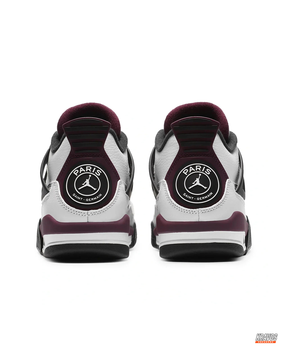 JDN 4 Leather Mesh Panelled High-Top Trainer