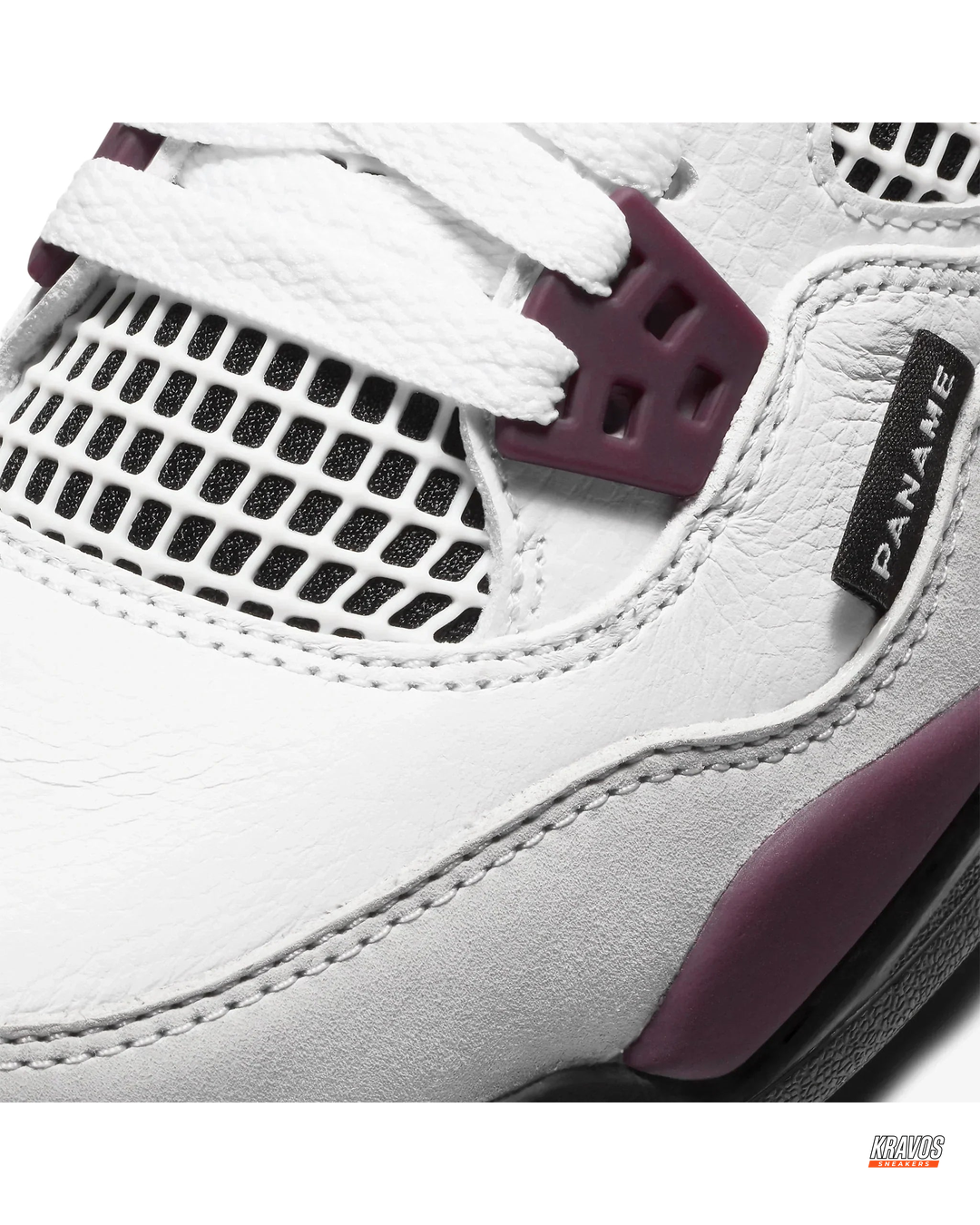JDN 4 Leather Mesh Panelled High-Top Trainer