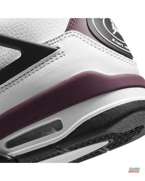 JDN 4 Leather Mesh Panelled High-Top Trainer