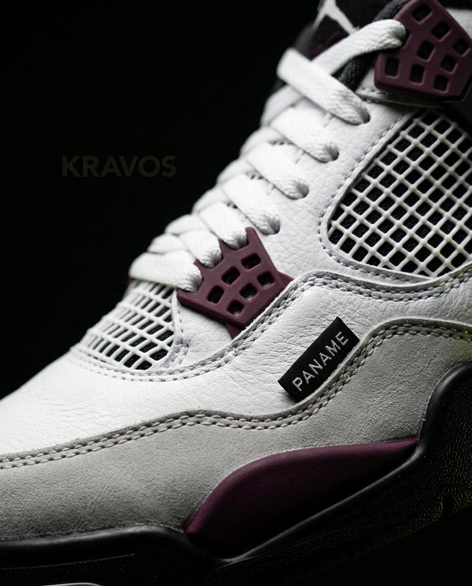 JDN 4 Leather Mesh Panelled High-Top Trainer