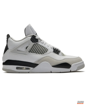 JDN 4 Leather Mesh Panelled Trainer