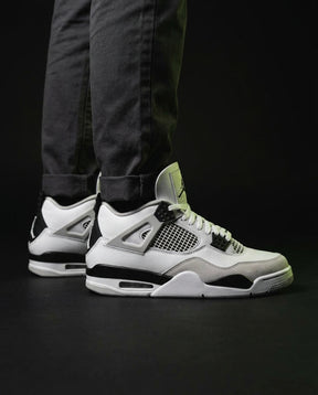 JDN 4 Leather Mesh Panelled Trainer