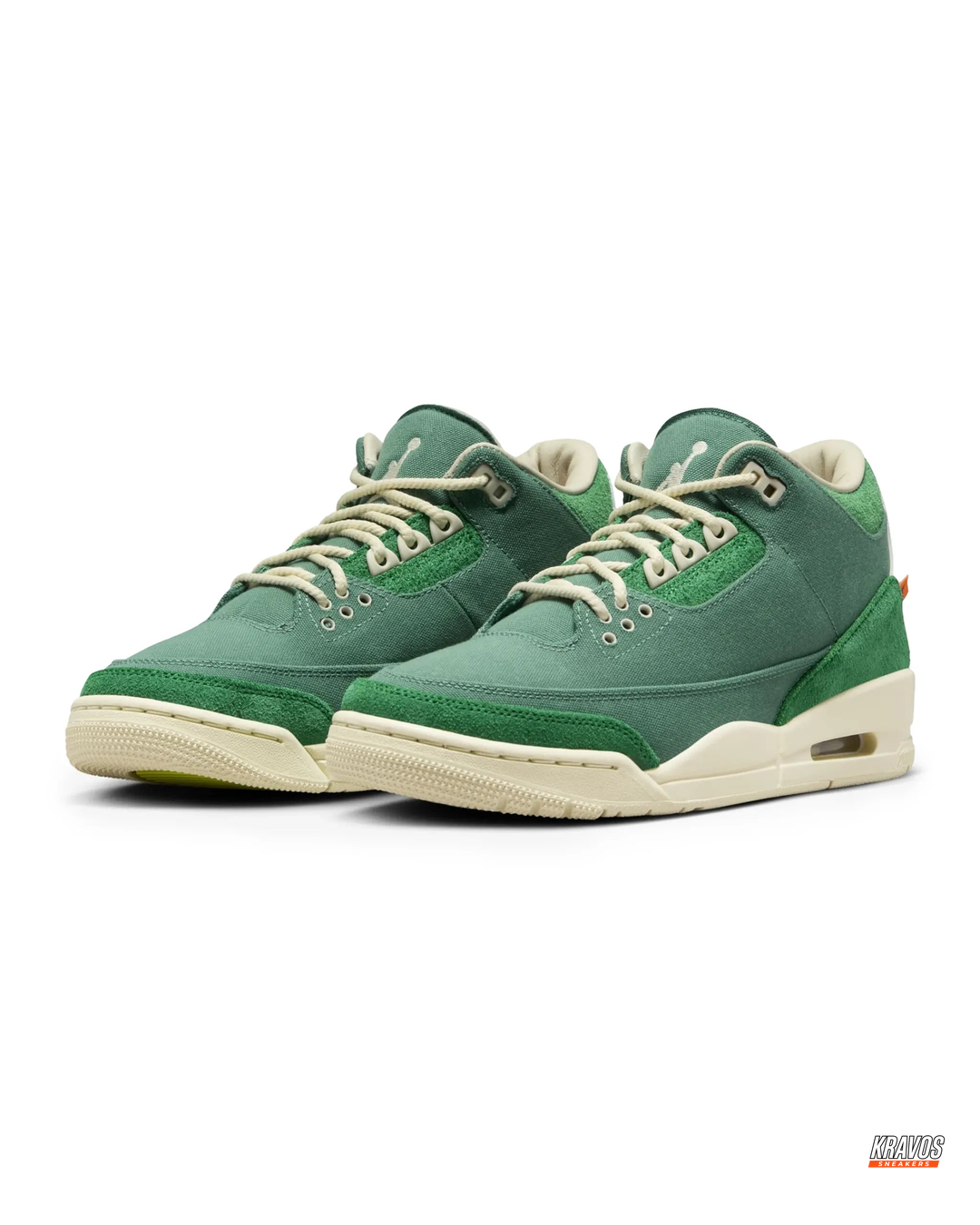 JDN Canvas Suede-Overlay Mid Trainer
