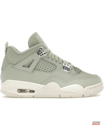 JDN Leather Mesh Panelled High-Top Trainer Sage Grey #sagegrey