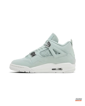 JDN Leather Mesh Panelled High-Top Trainer