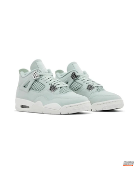 JDN Leather Mesh Panelled High-Top Trainer