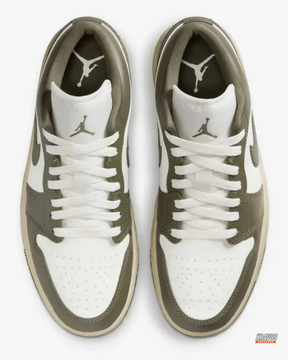JDN Leather Panelled Court Trainer