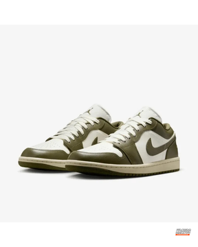 JDN Leather Panelled Court Trainer