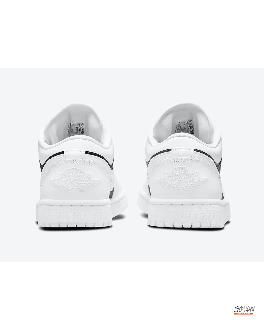 JDN Leather Panelled Court Trainer