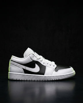 JDN Leather Panelled Court Trainer