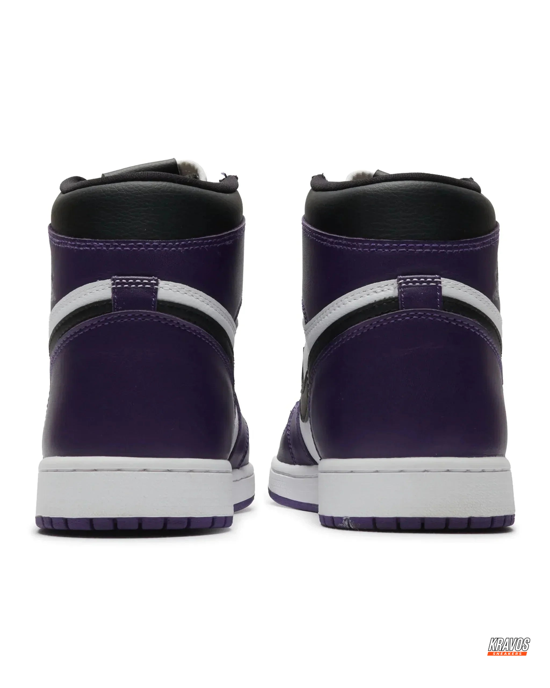 JDN Leather Panelled High-Top Trainer