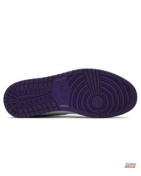 JDN Leather Panelled High-Top Trainer