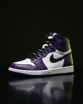 JDN Leather Panelled High-Top Trainer