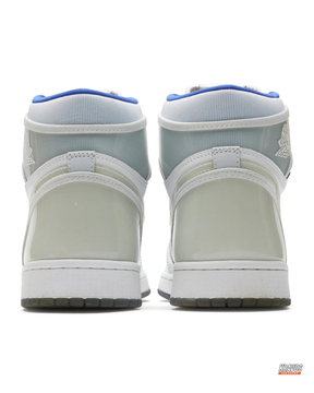 JDN Leather Patent-Toe High-Top Trainer