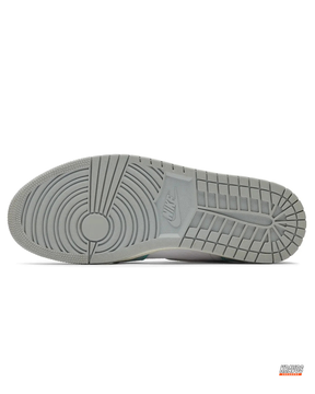 JDN Leather Perforated-Toe High Trainer